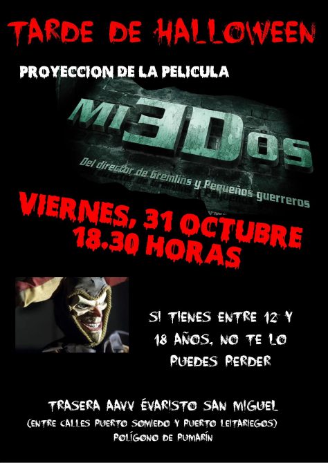 cartel 31 octubre