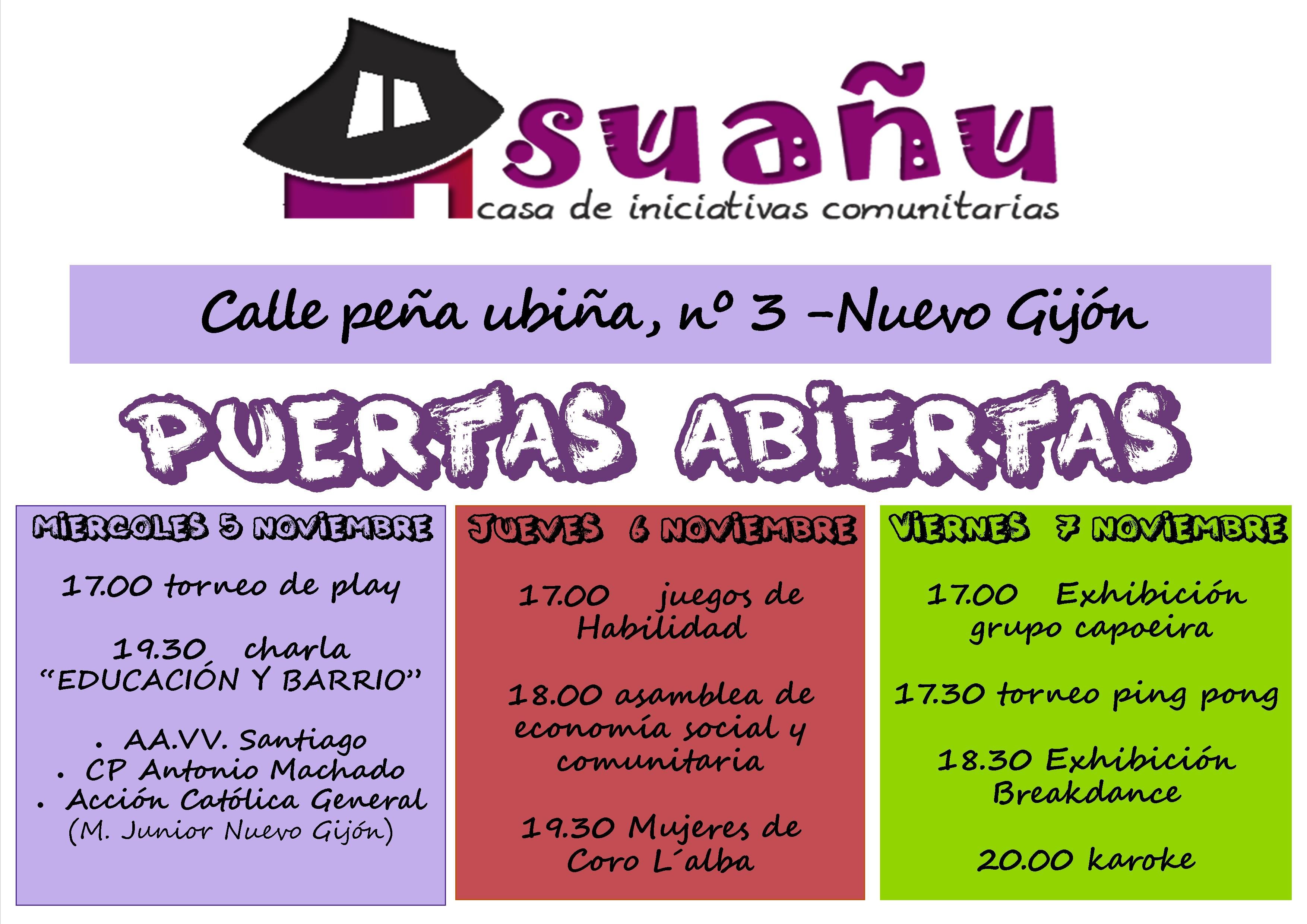 programa puertas abiertas