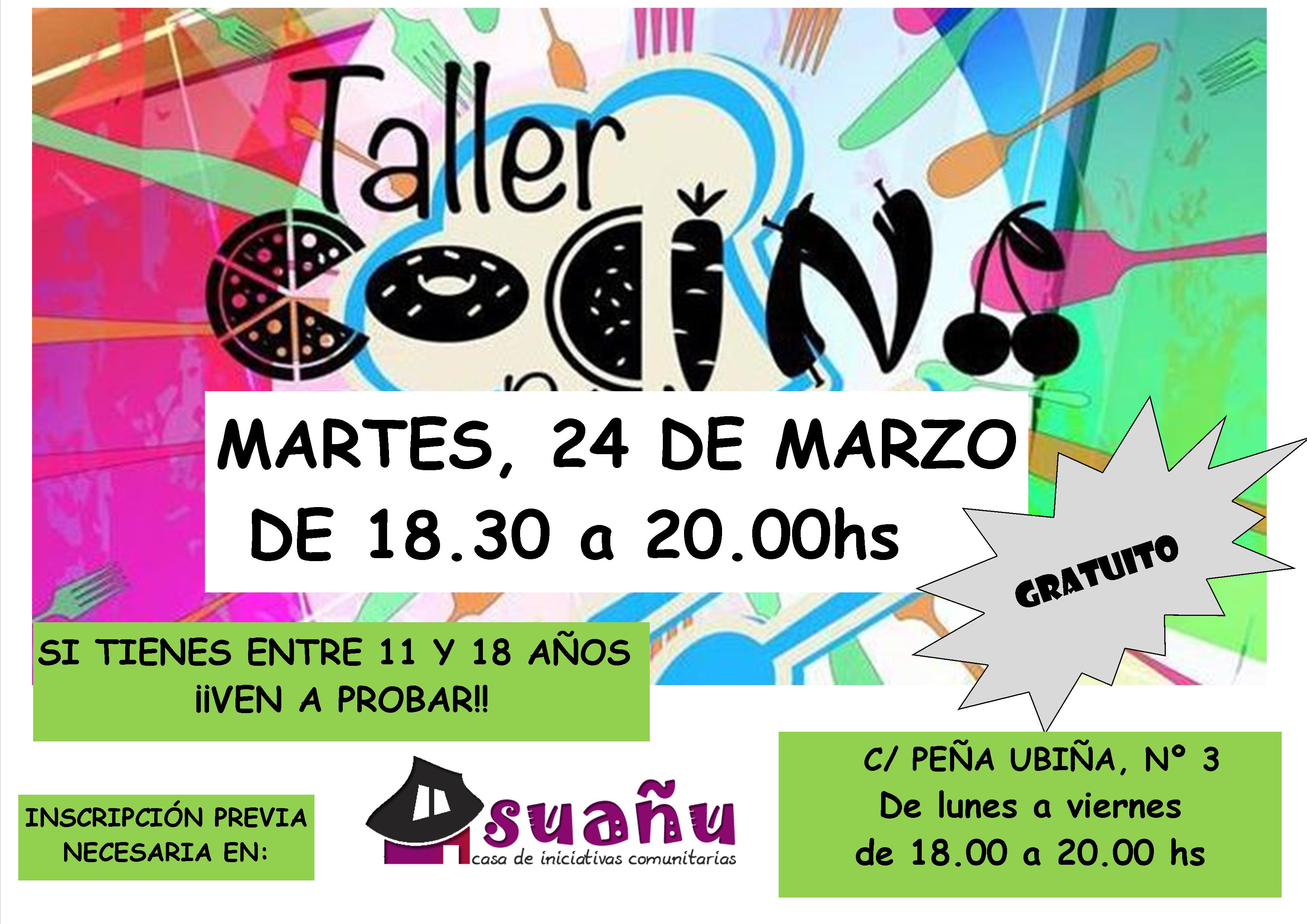 taller de cocina