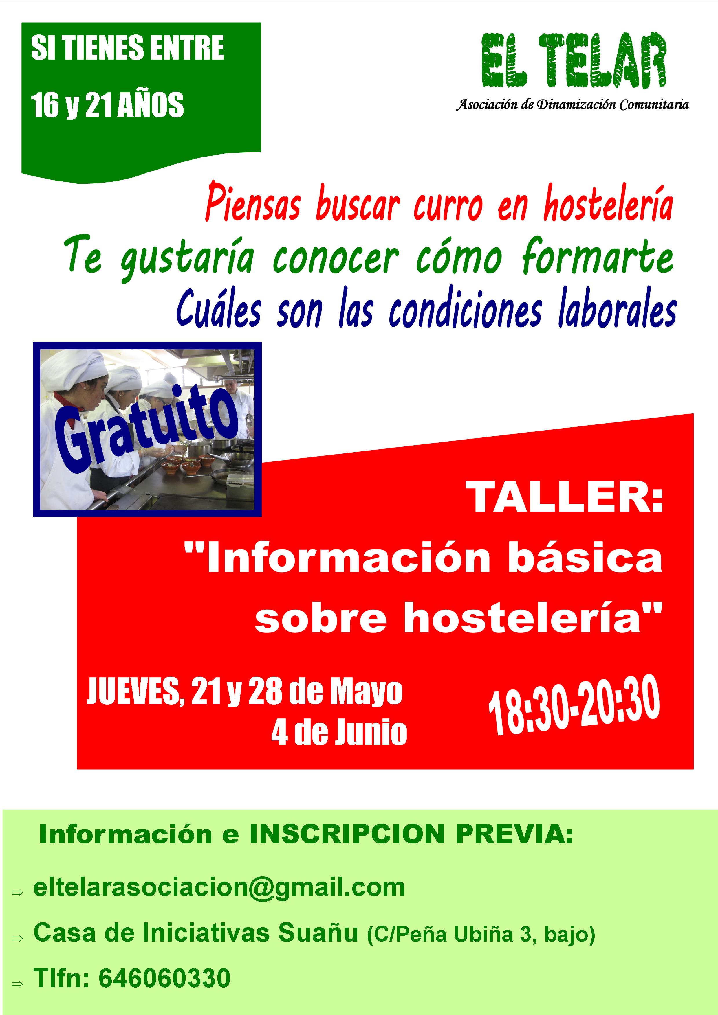 información basica hostelería