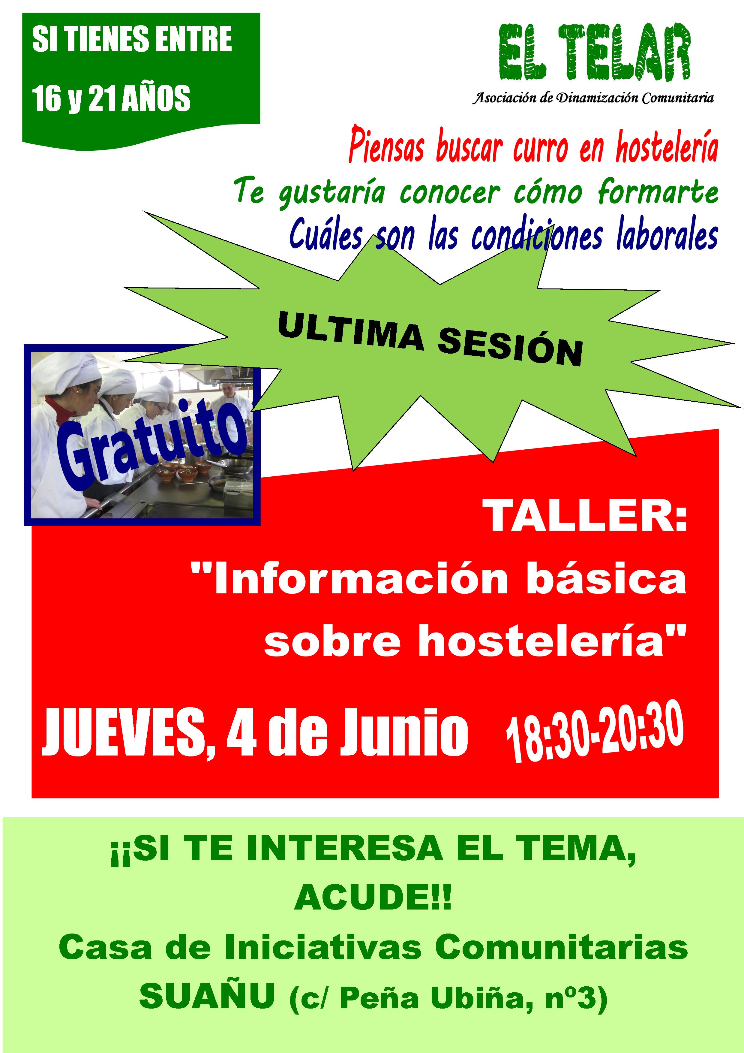 información basica hostelería- ULTIMA SESIÓN